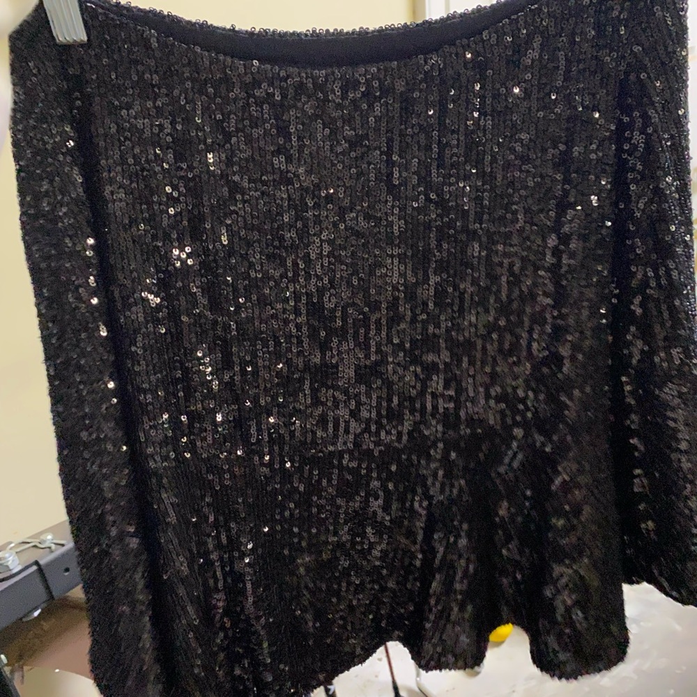 Free People Sequin Skirt Sz M